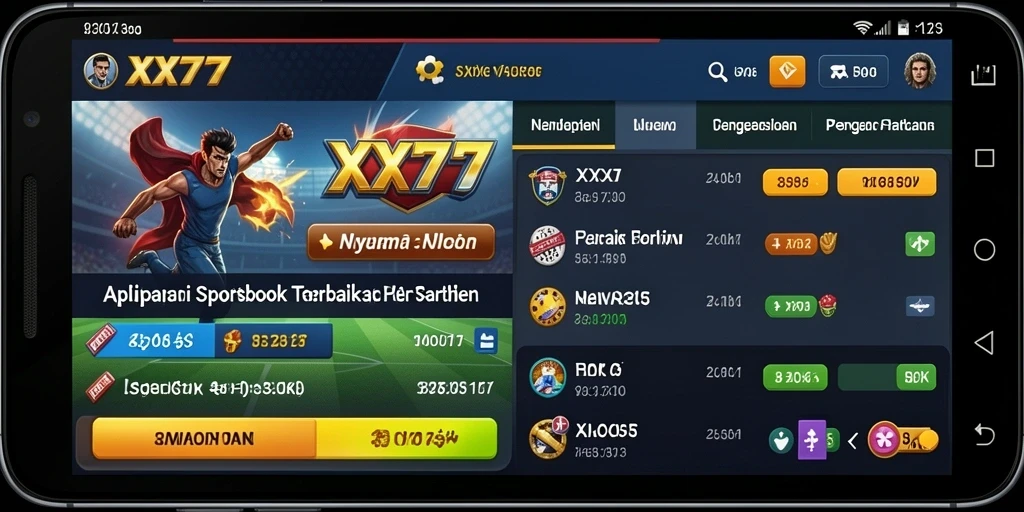 Gambar utama XXX777 APK Sportsbook Android Indonesia